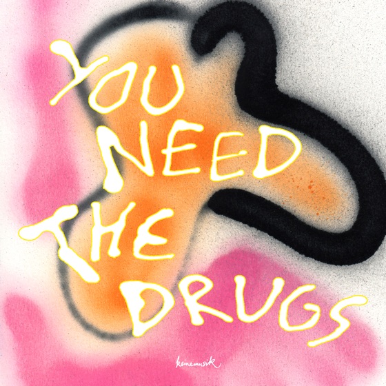 Cover artwork for You Need the Drugs (feat. Richard Butler)