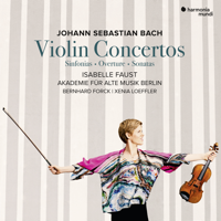 Isabelle Faust, Akademie für Alte Musik Berlin, Bernhard Forck & Xenia Loeffler - J.S. Bach: Violin Concertos artwork