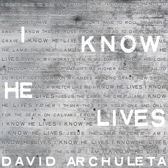 Cover artwork for I Know He Lives
