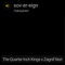Sovereign - The Quarter Inch Kings & Zagnif Nori lyrics