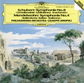 Schubert: Symphonie No. 8 - Mendelssohn: Symphony No. 4 artwork