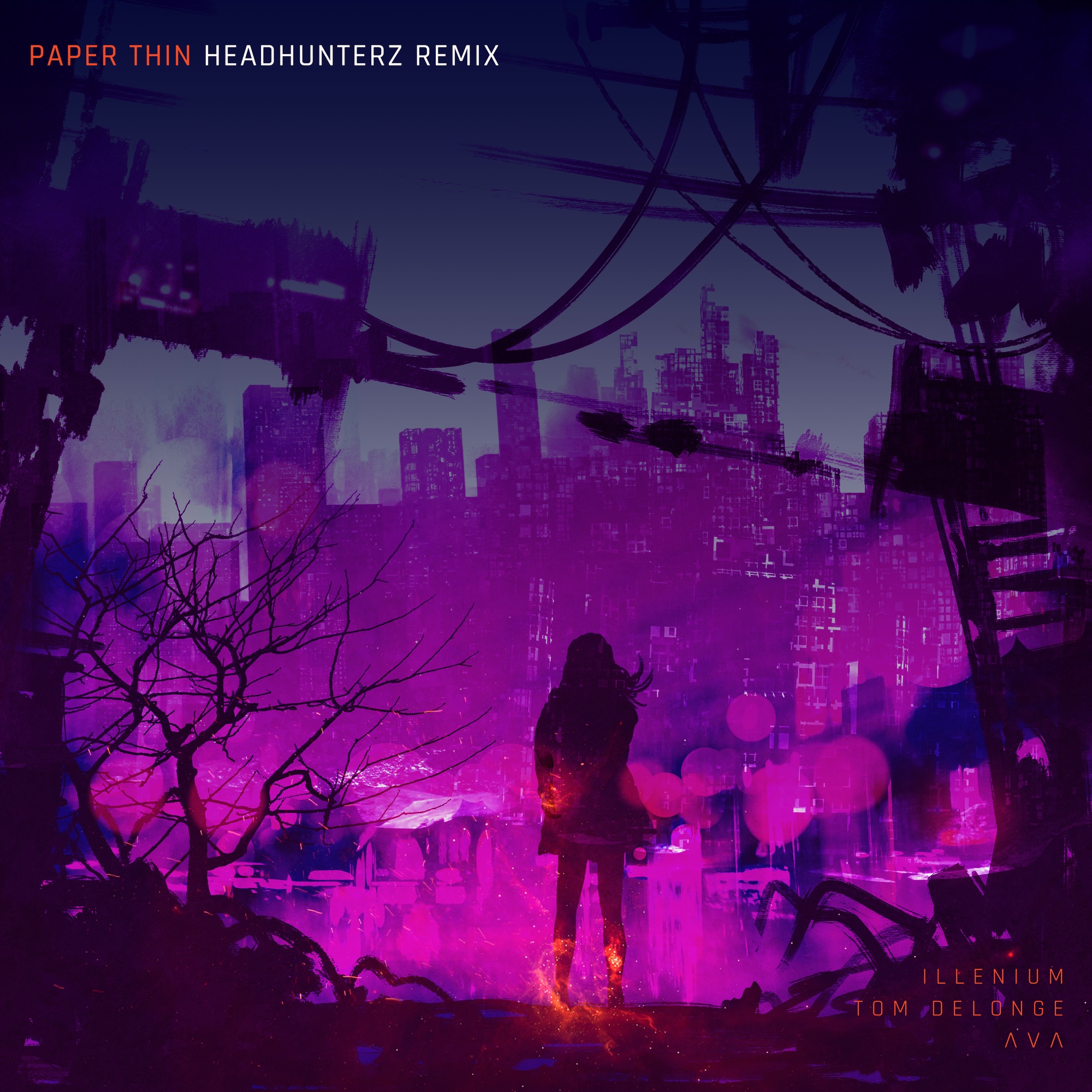 Illenium, Tom DeLonge & Angels & Airwaves - Paper Thin (Headhunterz Remix) - Single