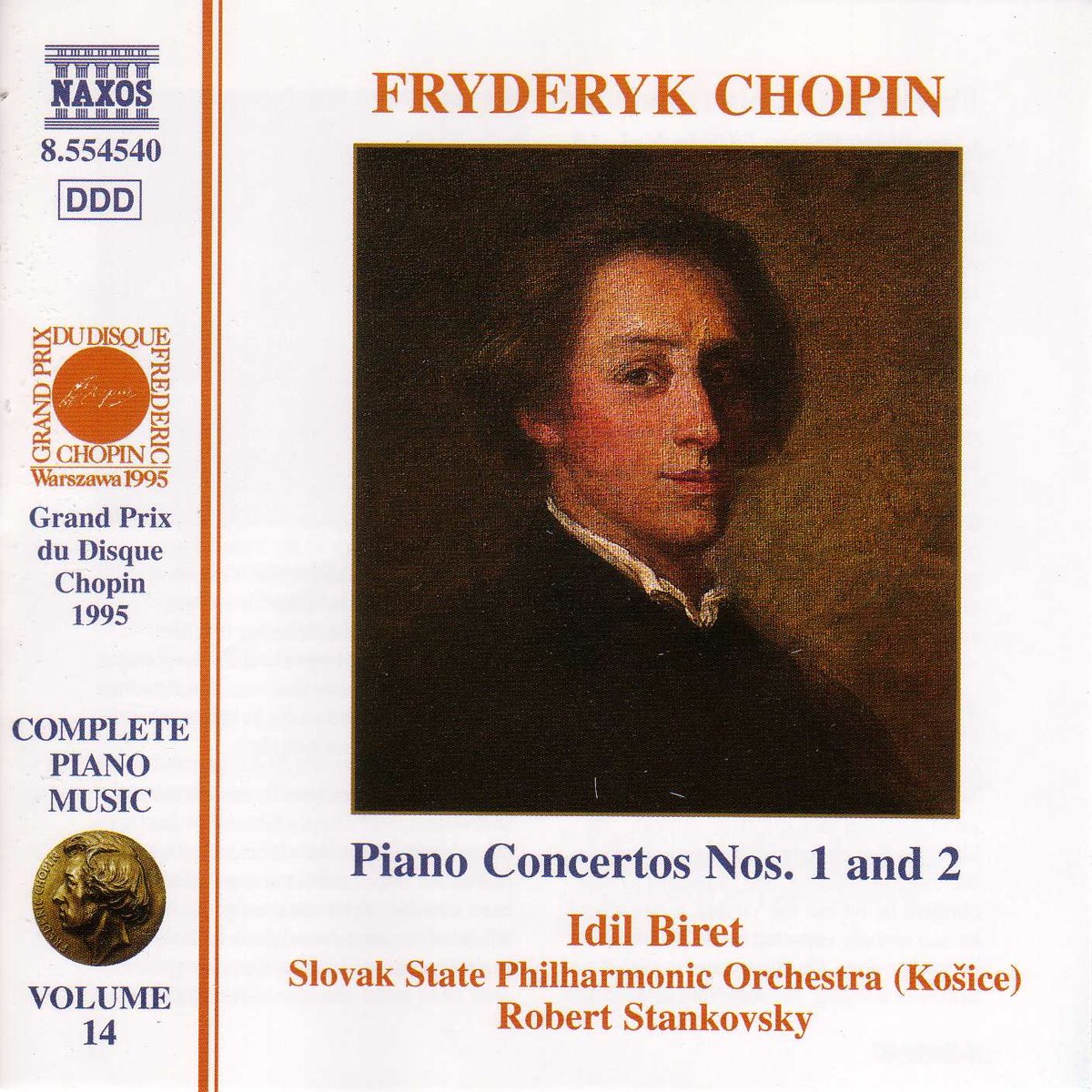 ‎Chopin: Piano Concertos Nos. 1 & 2 by İdil Biret, Slovak State ...