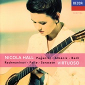 Partita for Violin Solo No. 2 in D Minor, BWV 1004 - guitar transcription by Nicola Hall: 1. Allemande artwork