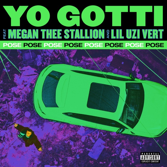 Cover artwork for Pose (feat. Megan Thee Stallion & Lil Uzi Vert)