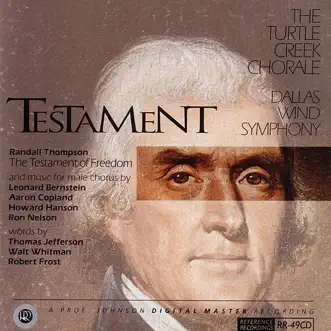 Testament by Dallas Wind Symphony, Dr. Timothy Seelig & Turtle Creek Chorale album reviews, ratings, credits