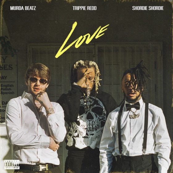 Cover artwork for LOVE (feat. Trippie Redd)