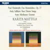 Hindemith: Das Marienleben, Op. 27 - Sallinen: Neljä laulua unesta - Merikanto: Genesis album lyrics, reviews, download