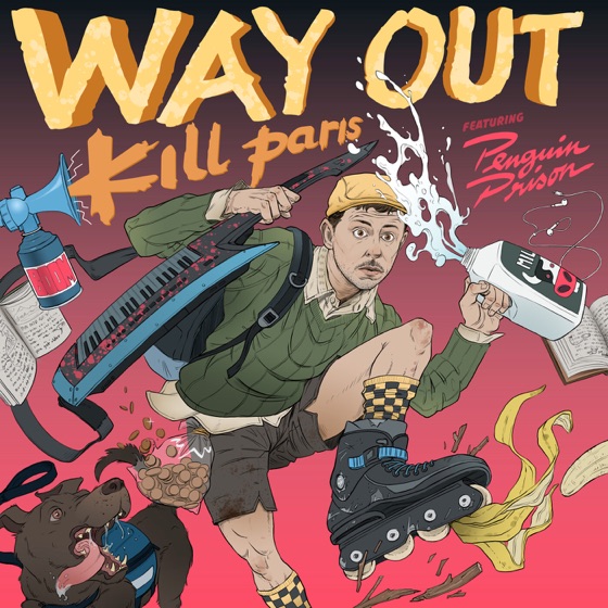Cover artwork for Way Out (feat. Penguin Prison)