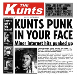 K***S PUNK IN YOUR FACE cover art