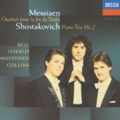 Messiaen: Quatuor pour le fin du temps - Shostakovich: Piano Trio No. 2 artwork