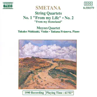 Smetana: String Quartets Nos. 1 & 2 by Moyzes Quartet, Takako Nishizaki & Tatjana Franova album reviews, ratings, credits