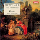 Arne: Symphonies Nos. 1-4 artwork
