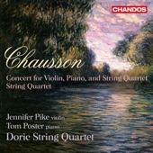 Chausson: Concert & String Quartet artwork
