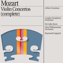 MOZART/COMPLETE VIOLIN CONCERTOS cover art