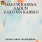 Dahun Karyan Aaoun Zariyun Karyan - Nando Khan Muhammad lyrics