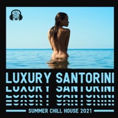 Santorini Sunset Lounge artwork