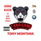 TONY MONTANA (feat. JUST RICH GATES) - King Kaze lyrics