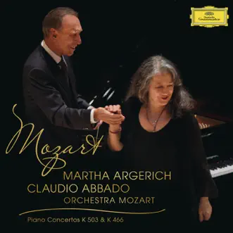 Mozart: Piano Concerto No. 25 in C Major K. 503 & Piano Concerto No. 20 in D Minor K. 466 (Live) by Martha Argerich, Claudio Abbado & Orchestra Mozart album reviews, ratings, credits