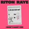 I Don't Want You - Single album lyrics, reviews, download