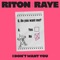 I Don't Want You - Riton & RAYE lyrics