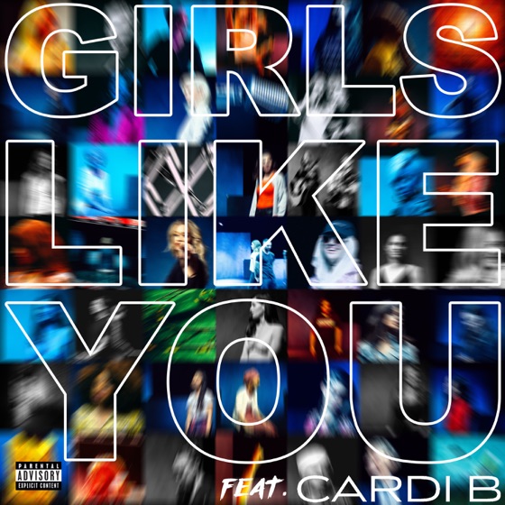Cover artwork for Girls Like You (feat. Cardi B)