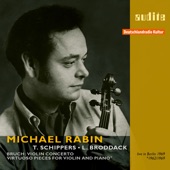 Michael Rabin plays Bruch's Violin Concerto and Virtuoso Pieces for Violin and Piano (RIAS Recordings from 1962/1969) [Live] artwork