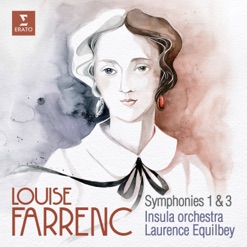 FARRENC/SYMPHONIES 1 & 3 cover art