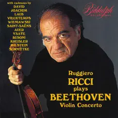 Beethoven: Violin Concerto in D Major, Op. 61 & 14 Cadenzas by Ruggiero Ricci, Orchestra del Chianti & Piero Bellugi album reviews, ratings, credits