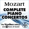 Mozart: Complete Piano Concertos (The VoxBox Edition) album lyrics, reviews, download
