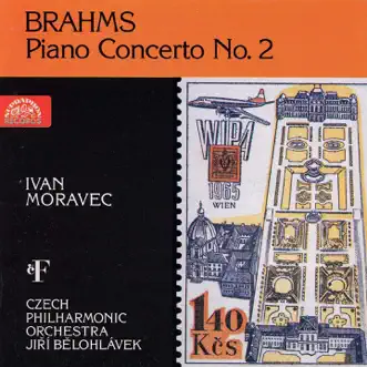 Brahms: Piano Concerto No. 2 by Ivan Moravec, František Host, Jiří Bělohlávek & Czech Philharmonic Orchestra album reviews, ratings, credits