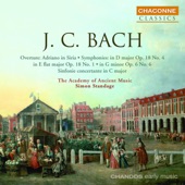 J.C. Bach: Overture & Symphonies artwork