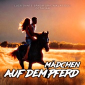 Mädchen auf dem Pferd artwork