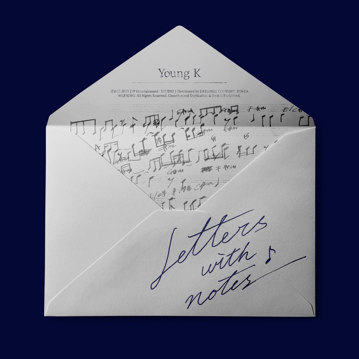 Young K (DAY6) – Letters with notes