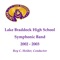 Third Symphony, Op. 89: III. Mesto (for Natalie) - Lake Braddock Symphonic Band lyrics