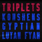 Reggae Triplets: Gyptian, Konshens and Lutan Fyah artwork
