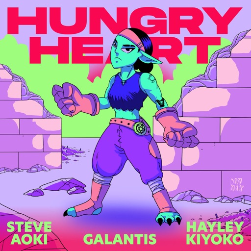 Art for Hungry Heart by Steve Aoki, Galantis & Hayley Kiyoko