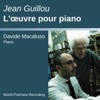 Davide Macaluso - Variations pour piano sur un thème israélien: Thème