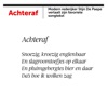 Achteraf - Single