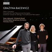 Grazyna Bacewicz: Piano Concerto; Concerto for Two Pianos and Orchestra; Overture; Music for Strings, Trumpets and Percussion artwork
