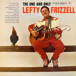 ladda ner album Lefty Frizzell - The One And Only Lefty Frizzell