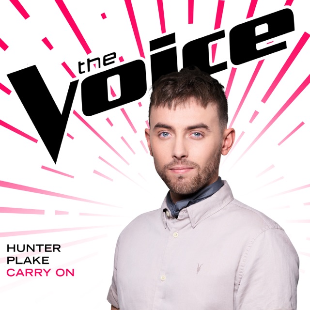Hunter Plake Carry On (The Voice Performance) - Single Album Cover