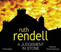 Ruth Rendell - A Judgement In Stone artwork