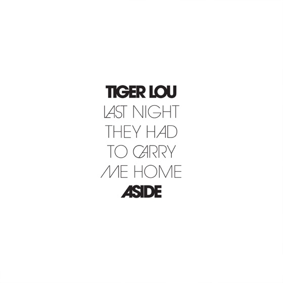 Cover artwork for Last Night They Had to Carry Me Home
