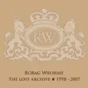 Robag Wruhme: The Lost Archive - 1998 - 2007 album lyrics, reviews, download