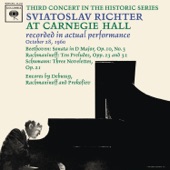Sviatoslav Richter Recital -  Live at Carnegie Hall, October 28, 1960 artwork
