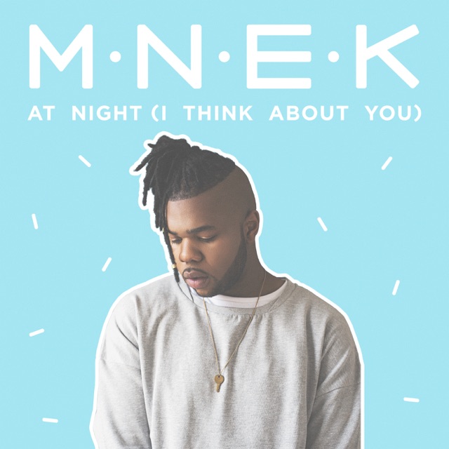 MNEK At Night (I Think About You) - Single Album Cover