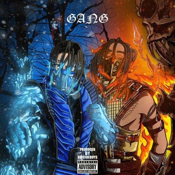Cover artwork for Gang (feat. Lil Gnar)