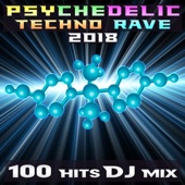 Psychedelic Techno Rave 2018 100 Hits DJ Mix artwork