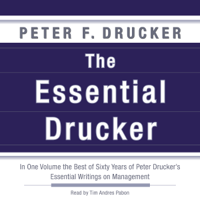 Peter F. Drucker - The Essential Drucker artwork